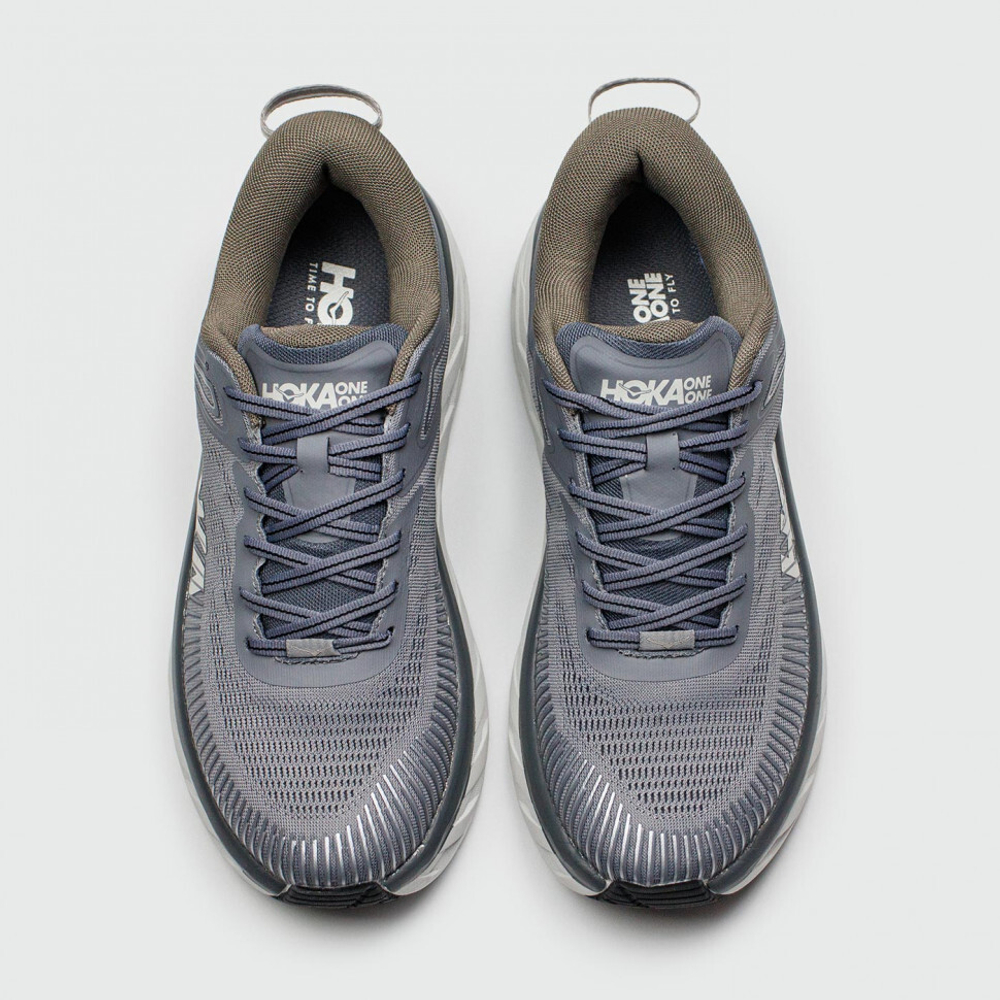 кроссовки HOKA One One Bondi 7 Grey / White