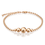 Браслет из красного золота