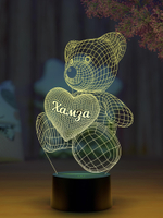 Ночник "Мишка с именем Хамза"