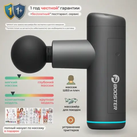 Перкуссионный массажер Booster Mini X