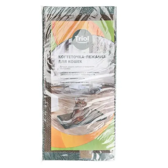 Triol когтеточка-лежанка из гофрокартона стандарт S 500*240*35мм