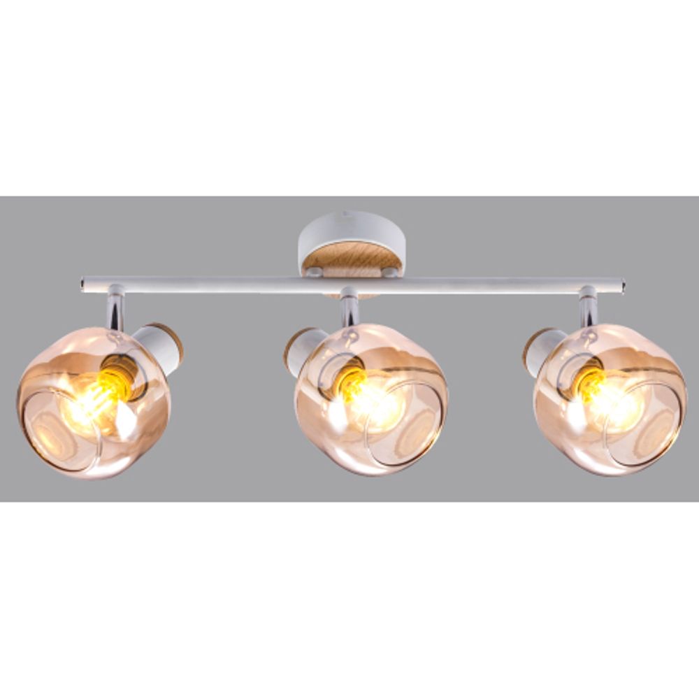 Светильник настенно-потолочный спот Rivoli Kalisto 7025-703 3 х E14 40 Вт поворотный