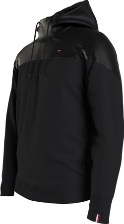 Мужская теннисная кофта Tommy Hilfiger Seasonal Hoody - black