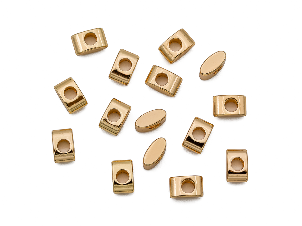 Бусина "Овальная " 2х5мм (10шт)