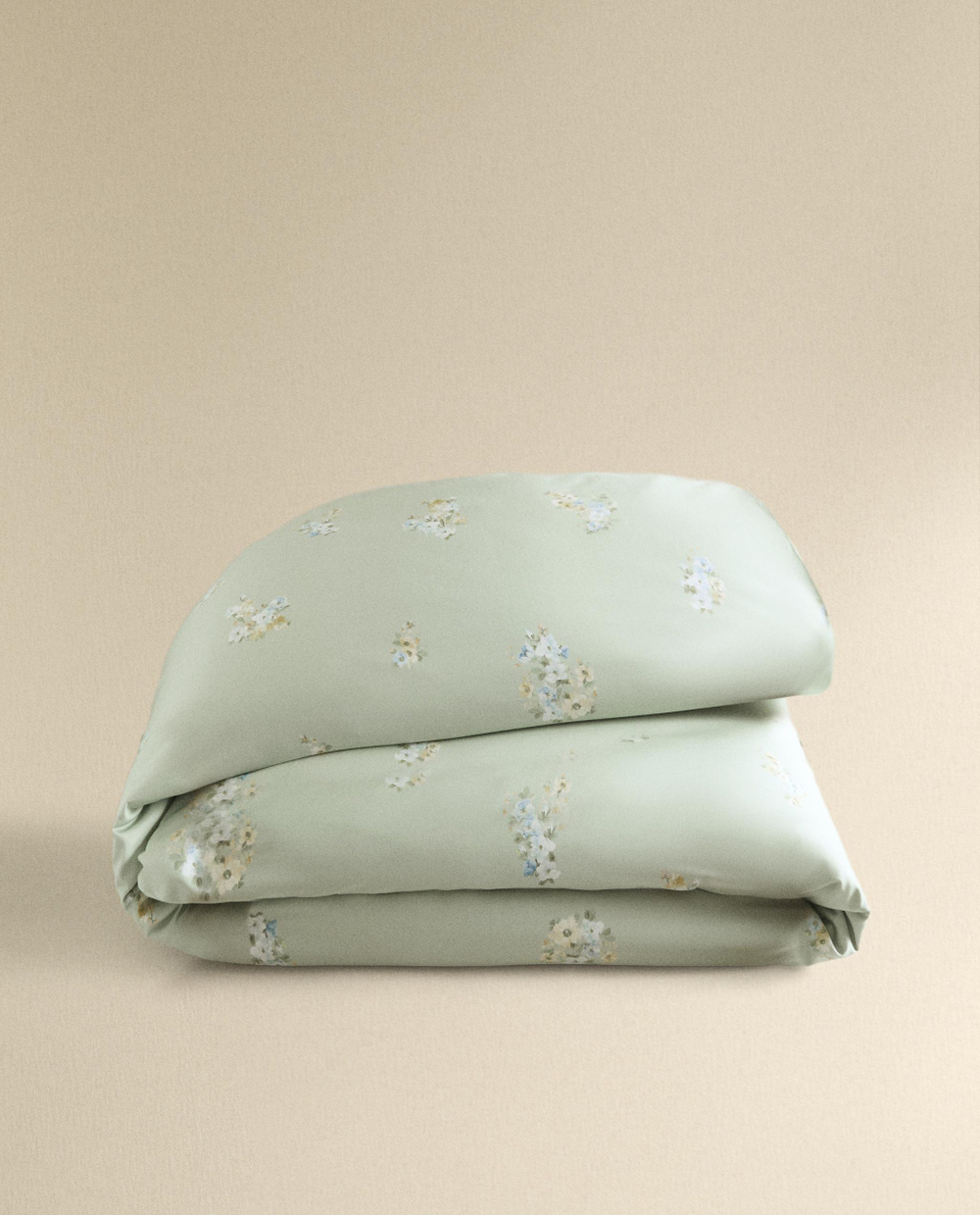 Пододеяльник Zara Home сатин, хлопок 100%, с цветочным принтом, 7110/088