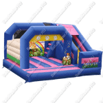 Коммерческий надувной батут "Кошка на прогулке"