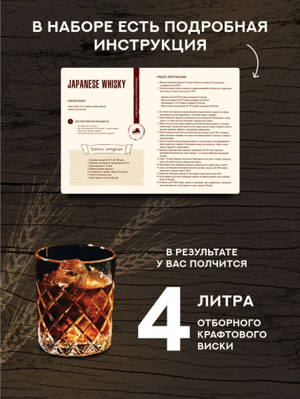 Зерновой набор для виски &quot;Japanese Whisky&quot;