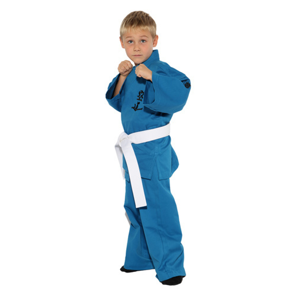 Детское кимоно для КУДО Kudowear синее