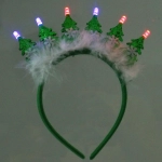 Ободок карнавальный «Яркие снежинки» с подсветкой