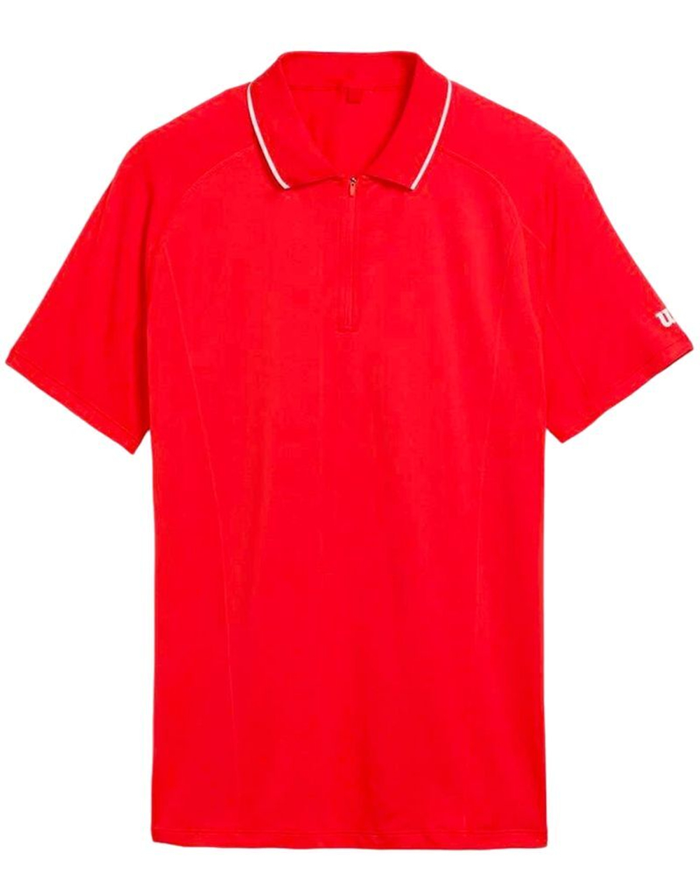 Мужское теннисное поло Wilson Team Seamless Polo 2.0 - красный