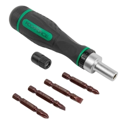 Отвертка реверсивная с набором бит RockForce##Rock FORCE RF-32805MR