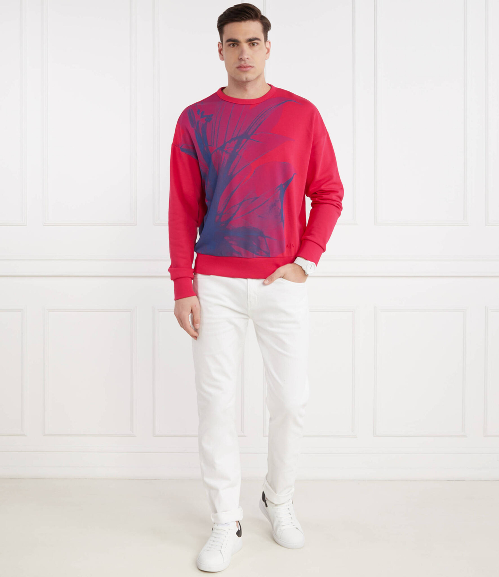 Худи Armani Exchange - фуксия(3DZMKB ZJDGZ)