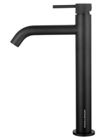 Смеситель для раковины высокий WONZON & WOGHAND, Черный матовый (WW-H1062-MB)