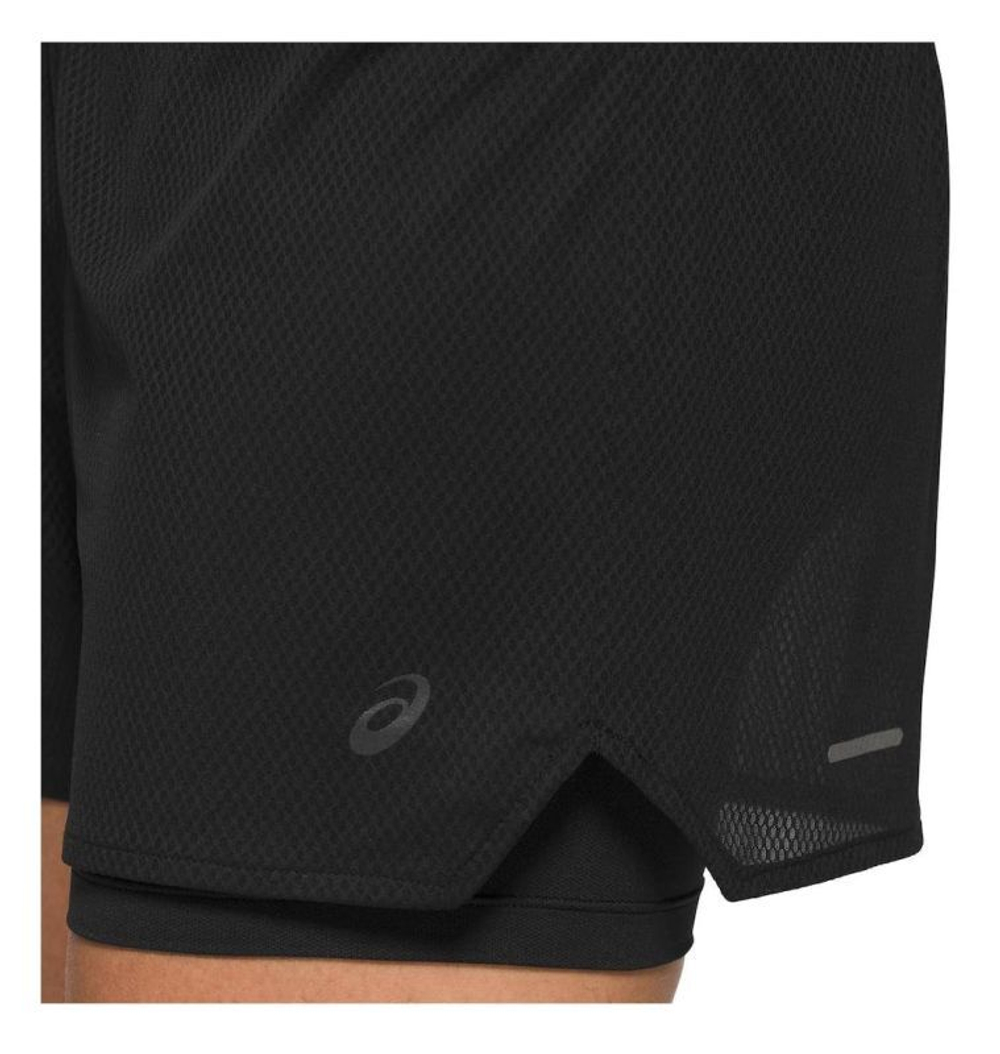 Женские Шорты теннисные Asics Vantilate 2in1 3.5in Short - performance black