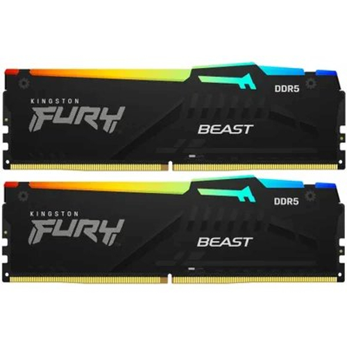 Оперативная память Kingston Fury Beast Black RGB Expo KF560C30BBEAK2-64