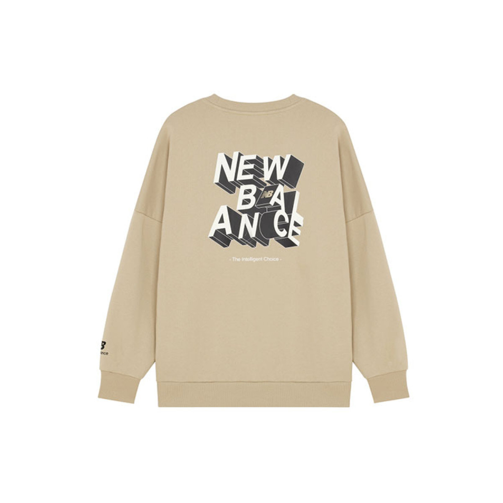 Толстовка New Balance Logo, AMT14318-BEI