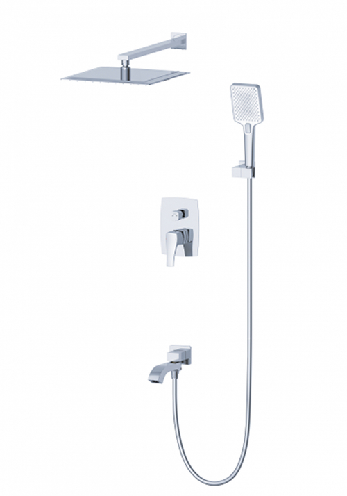 Душевая система встраиваемая WONZON & WOGHAND FLEX, Хром (WW-88939072-CR)
