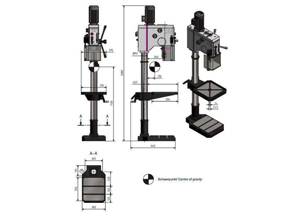 Вертикально-сверлильный станок OPTIdrill DH 28GS