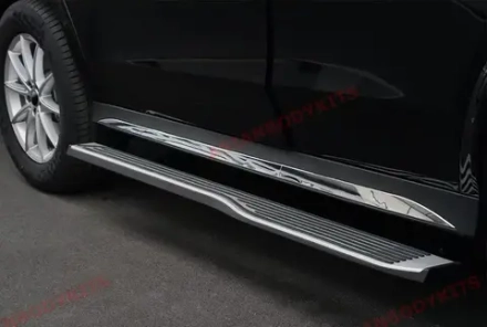 Электрические пороги и боковые юбки для MERCEDES BENZ GLS X167 2020+ Мерседес Бенц ГЛС