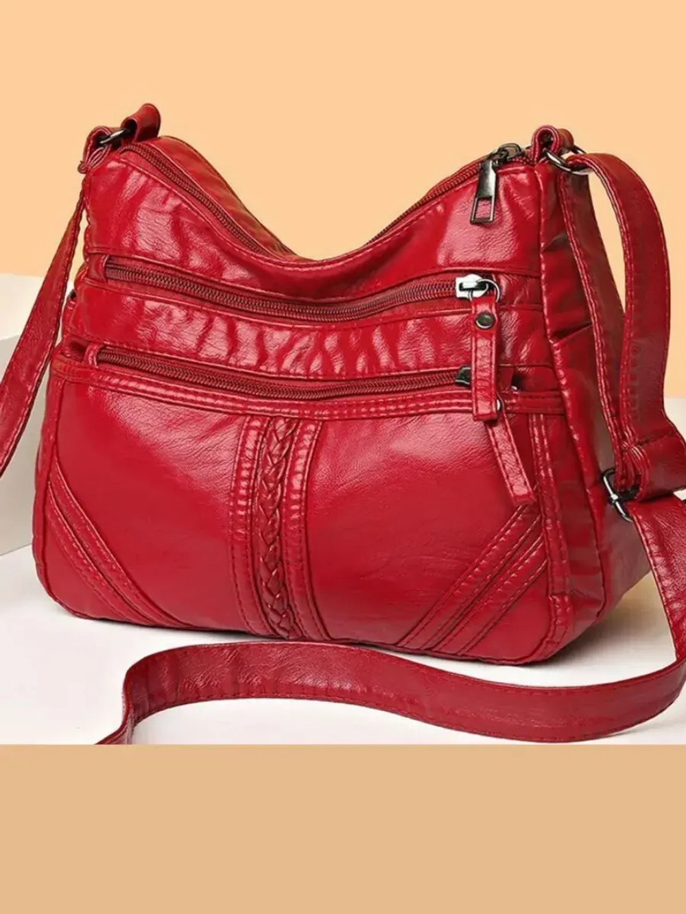 Сумка кросс боди через плечо мягкая