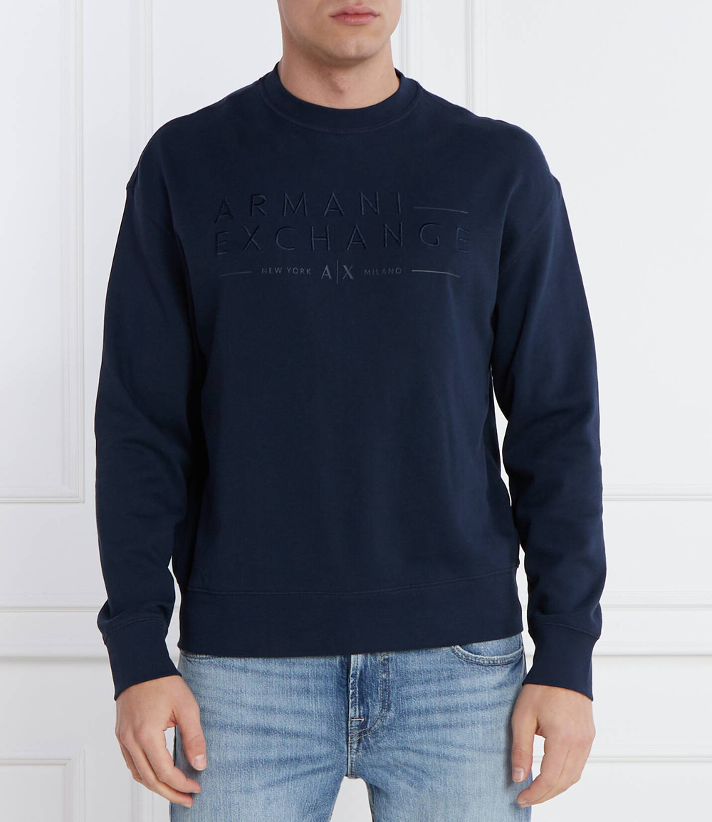 Худи Armani Exchange - темно-синий(3DZMJP ZJY9Z)