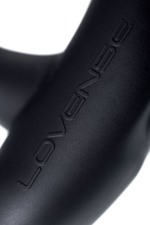 Черный вибростимулятор простаты Edge 2 - 12,4 см.