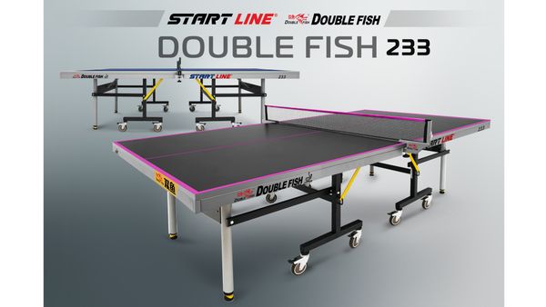 Теннисный стол Double Fish 233 — эксклюзивный стол на территории России и стран СНГ!