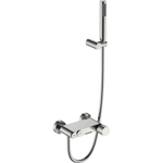 Смеситель для ванны с душем Boheme Stick 123-NB Nikel Brush DIAMOND