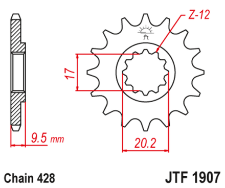 Звезда JTF1907.13