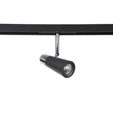 Трековый магнитный светильник CLT 0.33 006 12W BL-CH 4000K черный/хром Crystal Lux