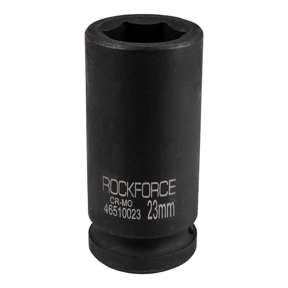 Головка ударная глубокая 3/4'', 23мм (6гр.) RockForce RF-46510023