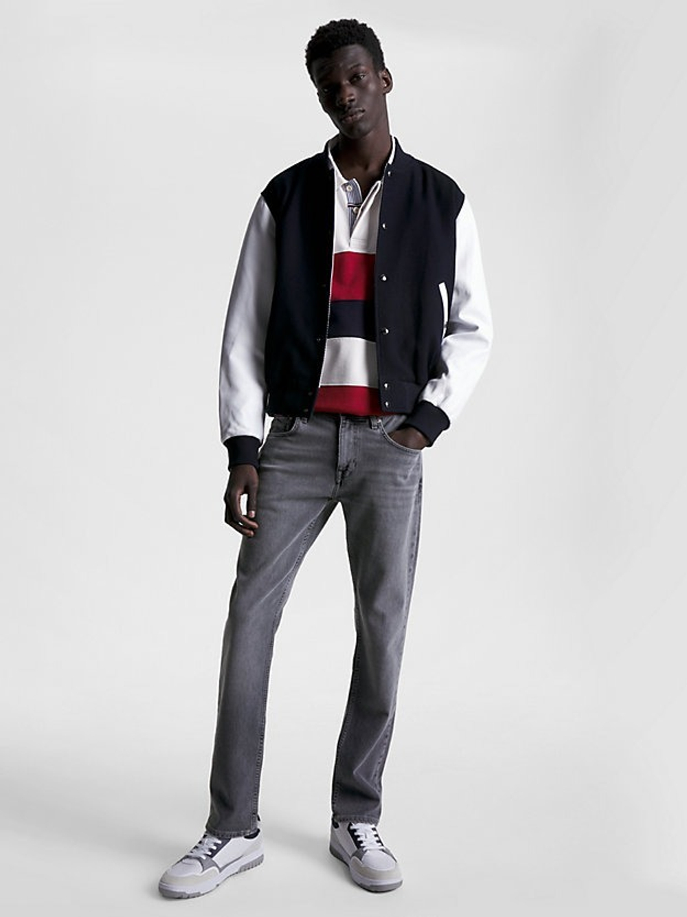 Джинсы мужские TOMMY HILFIGER STRAIGHT DENTON STR STEELEG