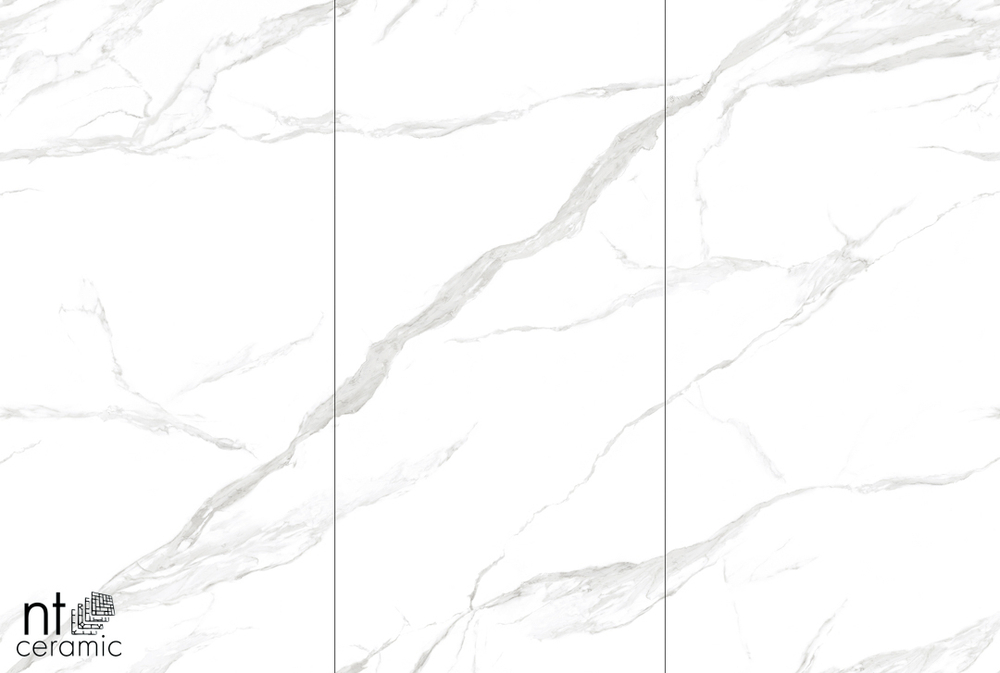 NT CERAMIC. Керамогранит Statuario mat 120*240см