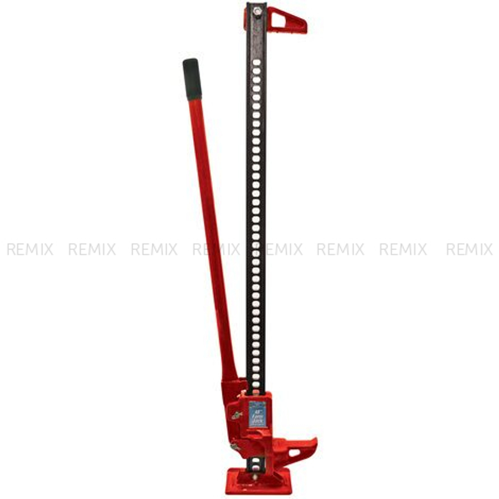Домкрат реечный HIGHT JACK 48" (высота подъёма 122 см) грузоподъемность 3т КРАСНЫЙ (вес 12кг) HIJACK 48 R