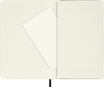 Блокнот Moleskine CLASSIC SOFT (QP613) 9x14см 192стр. нелинованный, мягкая обложка, черный