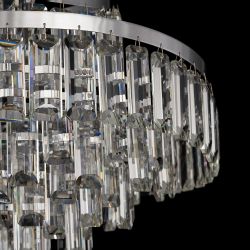 Citilux NAIAD CL315161 Люстра хрустальная подвесная Хром