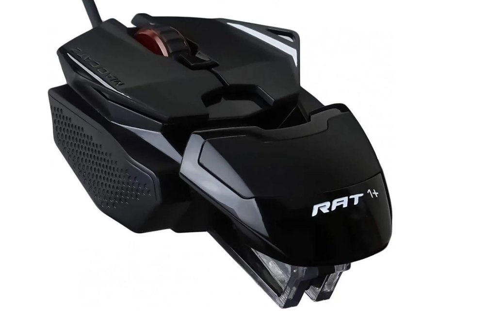 Игровая мышь Mad Catz MR01MCINBL000-0, 2000 DPI, бесшумное нажатие