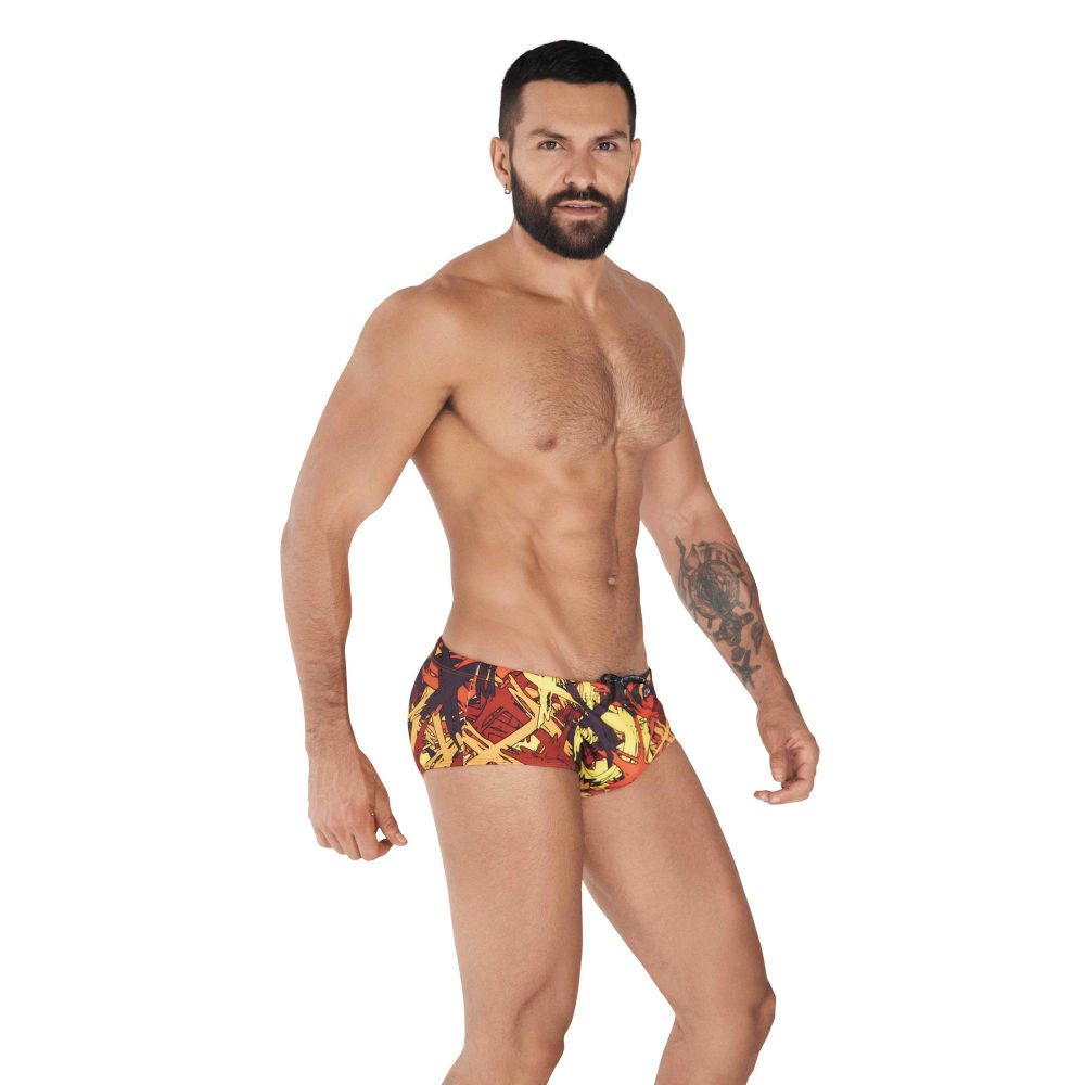 Мужские плавки оранжевые Clever HIT SWIMSUIT SUNGA 037603