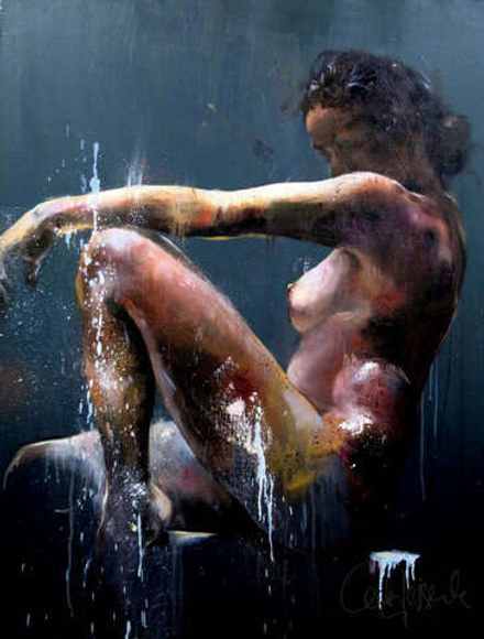 Cecile Desserle (род. 1971) - эротическое искусство французского художника