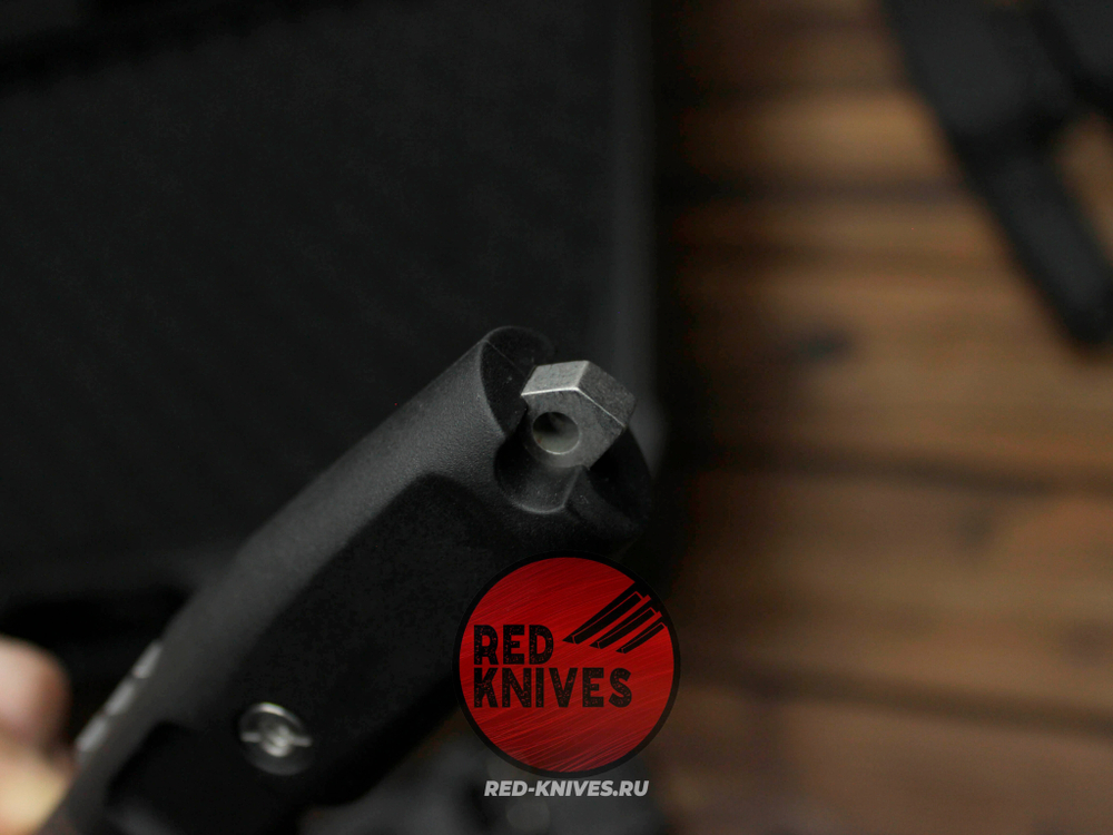 Нож Extrema Ratio Shrapnel OG А+++ V.2026 - черная рукоять, клинок свеилый