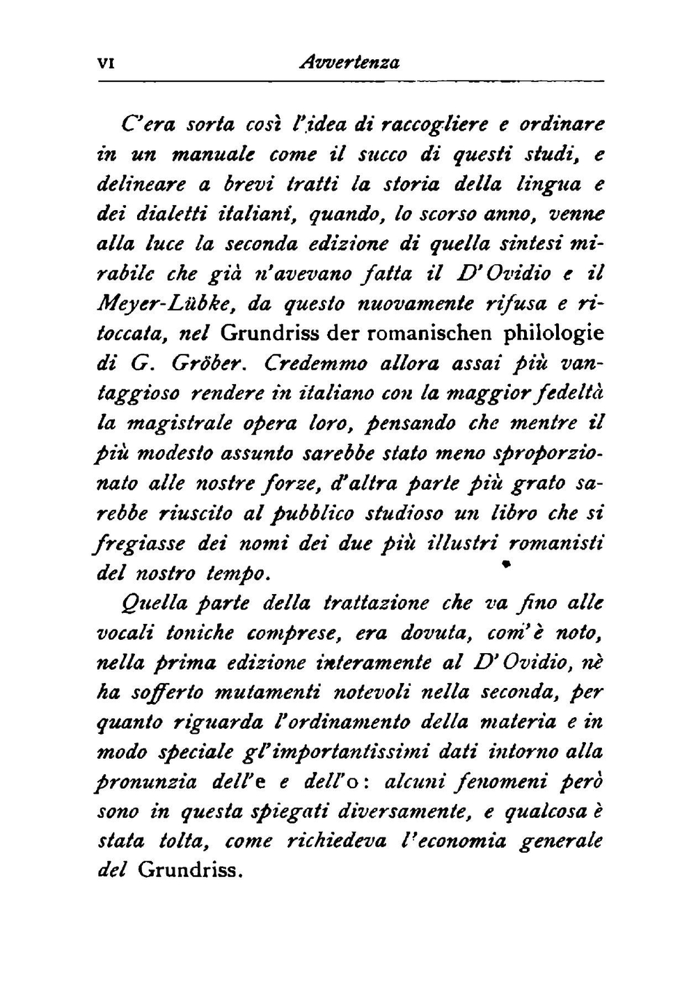 Grammatica storica della lingua e dei dialetti italiani | Francesco d'Ovidio