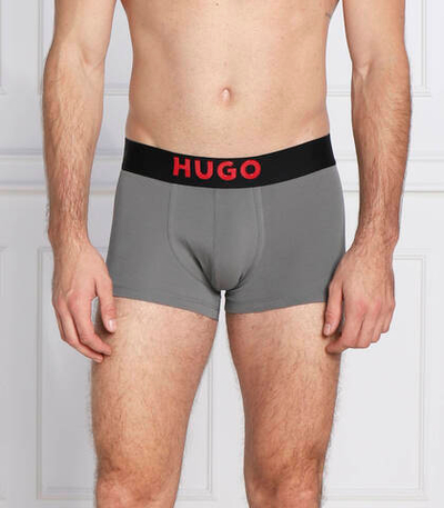 трусики-боксеры iconic Hugo Bodywear - серый(50469728)