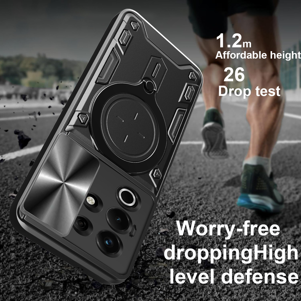 Чехол с кольцом Big Ring Case для Samsung Galaxy S24 FE