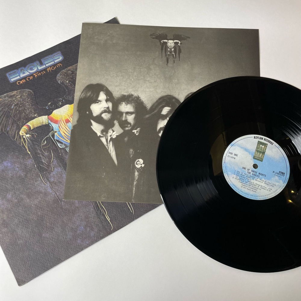 Винтажная виниловая пластинка LP Eagles One Of These Nights (Japan 1975) (No Obi)