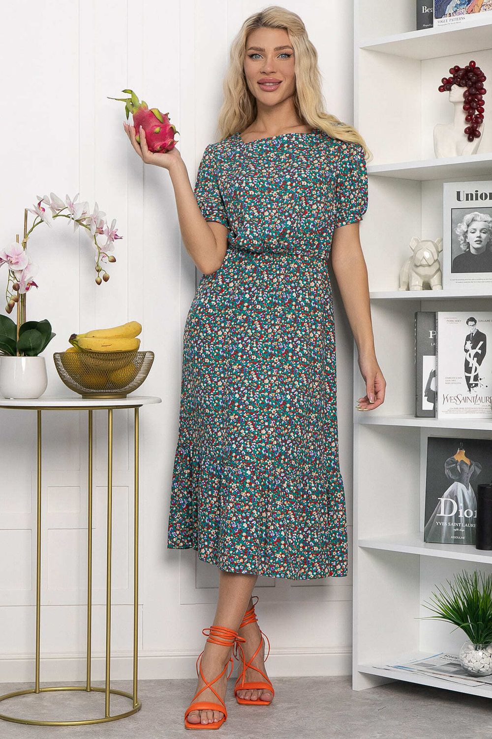 Платье Мирэль (зеленое) П13858-35М LT Collection