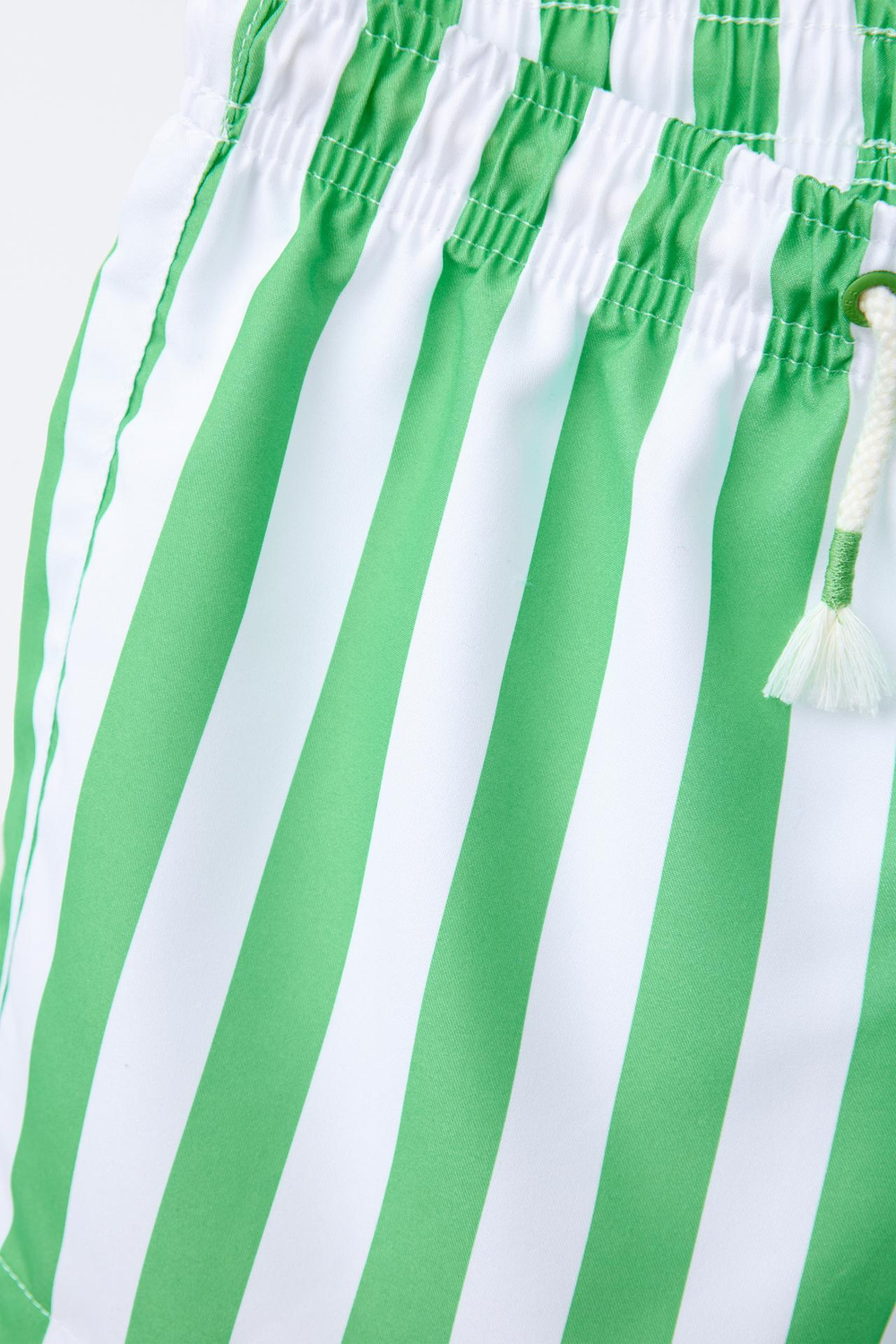 ZARA ПЛАВКИ В ПОЛОСКУ, ЗЕЛЕНЫЙ