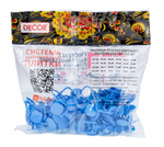 ЗАЖИМ КВАДРАТ СВП 100ШТ 0,7ММ 449-3100