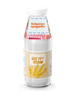 ЙОГУРТ БАБУЛИНЫ ПРОДУКТЫ ЗЛАКИ 400ГР