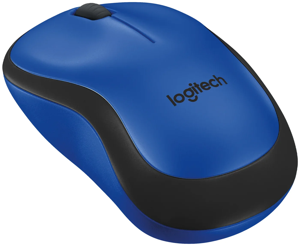 Беспроводная мышь Logitech M220 Silent, синий