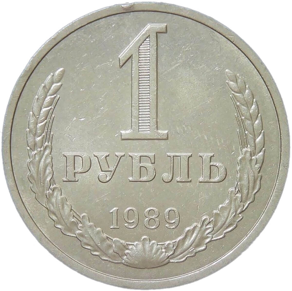 1 рубль 1989 (XF-AU)